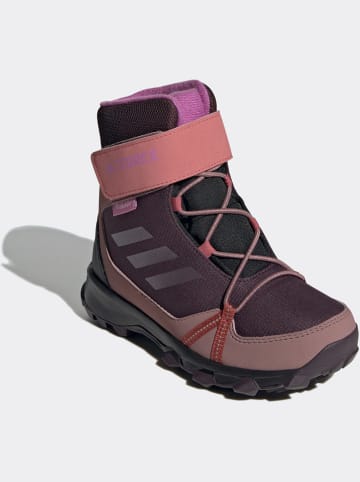 adidas Buty trekkingowe "Terrex Snow" w kolorze fioletowo-szaroróżowym