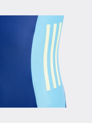 adidas Strój kąpielowy w kolorze granatowo-błękitnym