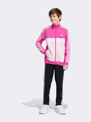 adidas 2-delige outfit roze/zwart