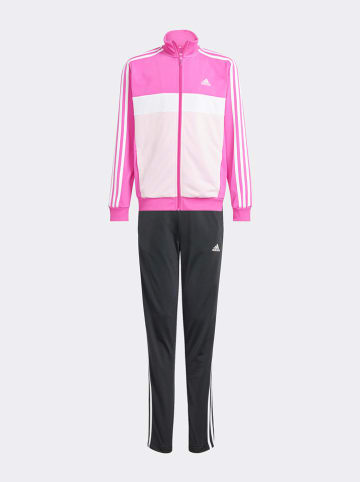 adidas 2-częściowy zestaw w kolorze różowo-czarnym