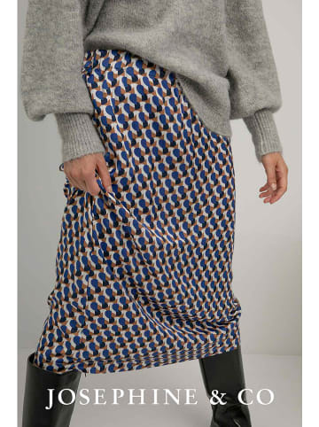 Josephine & Co Spódnica "Sia" w kolorze niebiesko-beżowym