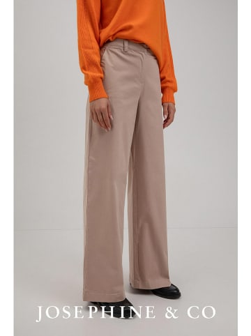 Josephine & Co Spodnie "Moos" w kolorze beżowym