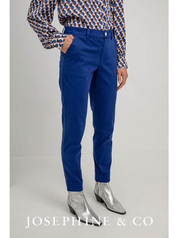 Josephine & Co Spodnie "Les" w kolorze niebieskim