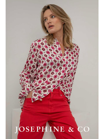 Josephine & Co Bluse "Sonny" in Rot/ Creme