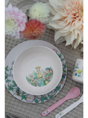 Rätt Start Kom "Flowerfestival" crème/meerkleurig
