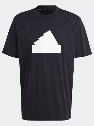 adidas Koszulka w kolorze czarno-białym