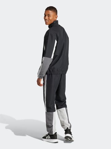 adidas 2-delige outfit: trainingspak zwart/grijs