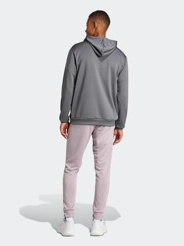 adidas 2-delige outfit: trainingspak grijs/lichtroze