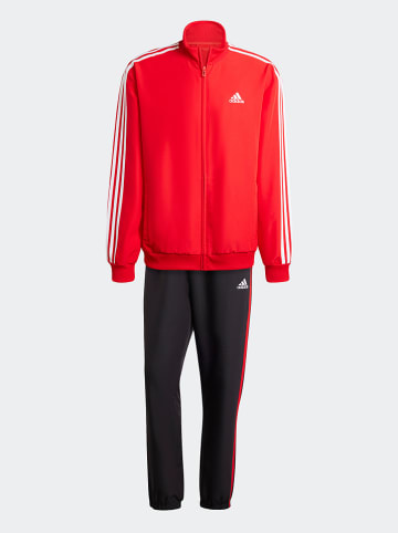 adidas 2-delige outfit: trainingspak rood/zwart
