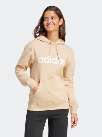 adidas Bluza w kolorze beżowym