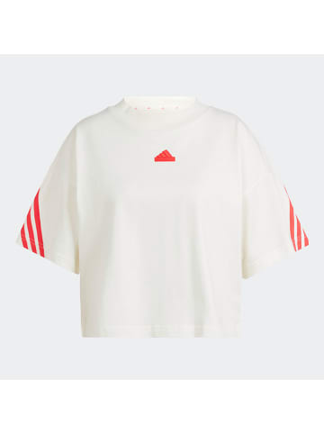 adidas Shirt wit/rood
