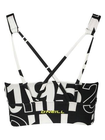 O'Neill Sport-BH in Schwarz/ Weiß