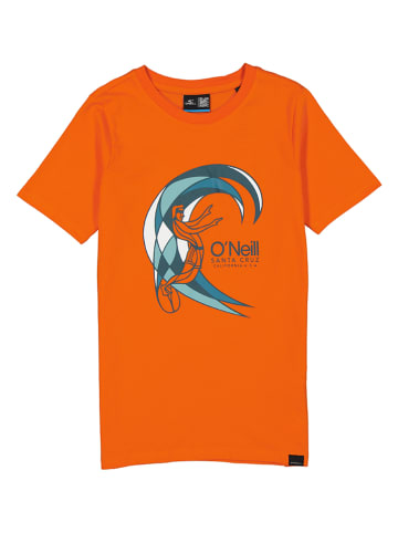 O´NEILL Koszulka "O'Riginal Surfer" w kolorze pomarańczowym