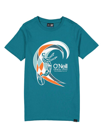 O´NEILL Koszulka "O'Riginal Surfer" w kolorze turkusowym