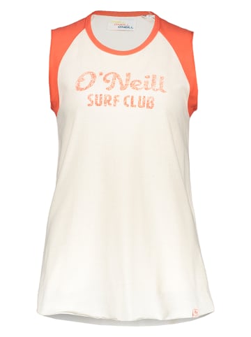 O'Neill Top "Holly" w kolorze kremowo-pomarańczowym