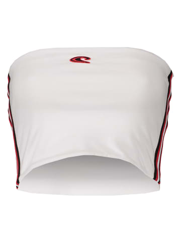 O'Neill Biustonosz bandeau "Sport Stripe" w kolorze białym