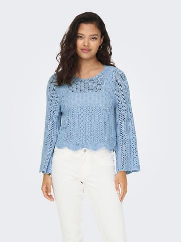 ONLY Sweter w kolorze błękitnym