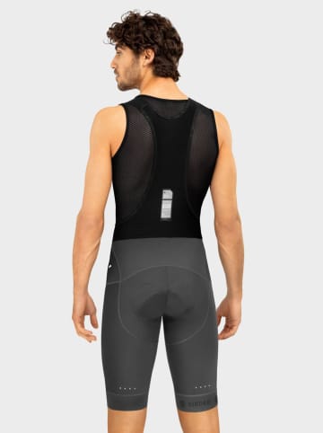 Siroko Fahrradshorts "SRX Pro Maxim" in Schwarz/ Grau