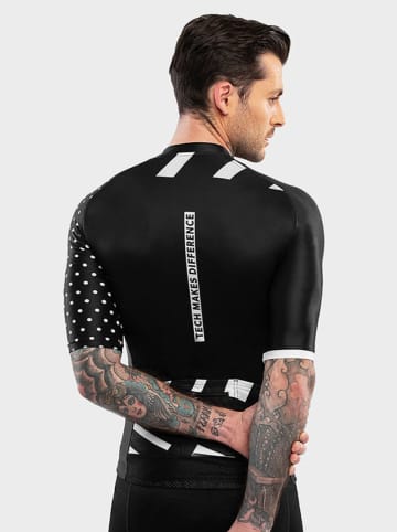Siroko Fahrradtrikot "M2 Finisher" in Schwarz/ Weiß