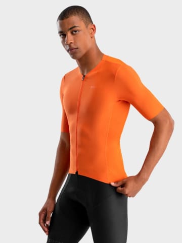 Siroko Koszulka kolarska "SRX PRO Altea" w kolorze pomarańczowym