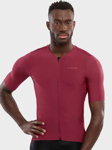 Siroko Fahrradtrikot "SRX PRO Dirty Kanza" in Rot
