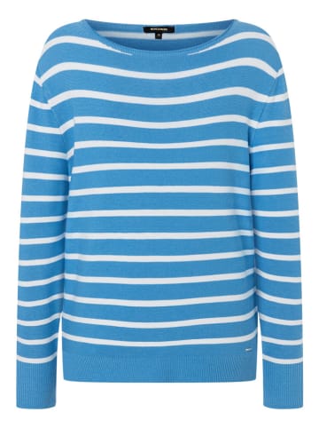 More & More Sweter w kolorze niebiesko-białym