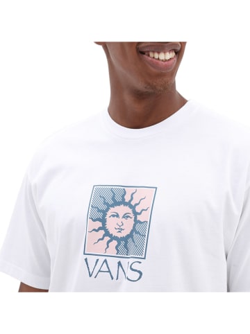 Vans Koszulka "Celestial Smiling Sun" w kolorze białym