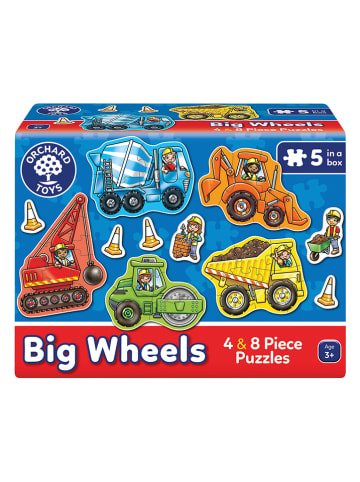 Orchard Toys 32-częściowe puzzle "Big Wheels" - 3+