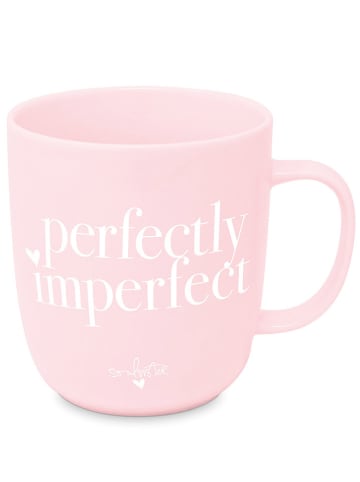 Design@Home Jumbotasse "Perfectly Imperfect" in Rosa - 400 ml