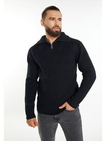 DreiMaster Sweter w kolorze czarnym