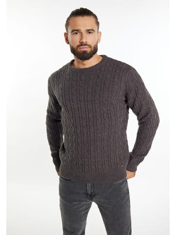 DreiMaster Sweter w kolorze brązowym
