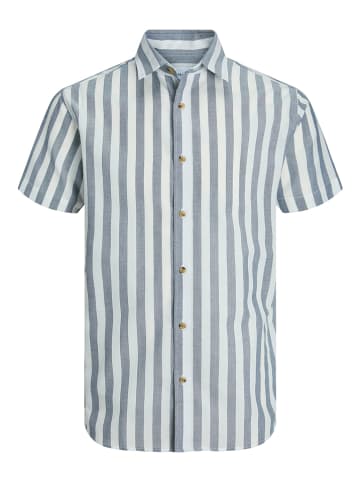 Jack & Jones Hemd - Regular fit - in Blau/ Weiß