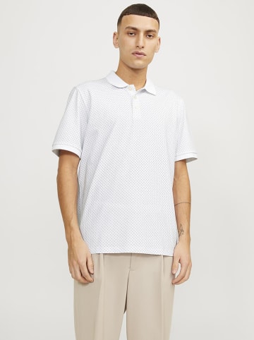 Jack & Jones Koszulka polo w kolorze biaÅ‚ym