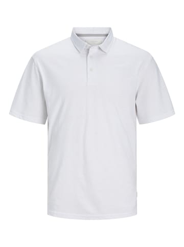 Jack & Jones Koszulka polo w kolorze biaÅ‚ym