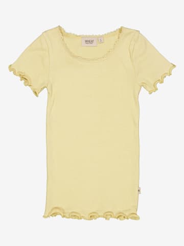 Wheat Shirt "Lace" geel