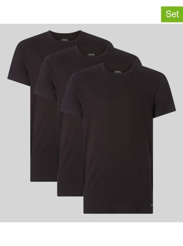Calvin Klein 3er-Set: Shirts in Schwarz