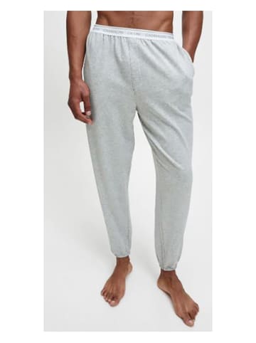 Calvin Klein Spodnie dresowe w kolorze szarym