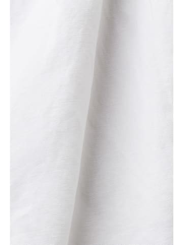ESPRIT Leinen-Shorts in Weiß