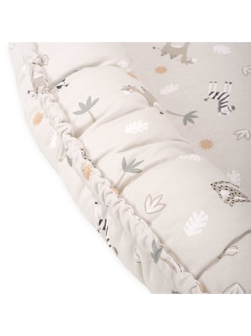 Julius Zöllner Kuschelnest "Nido Savanne" in Creme - (L)80 x (B)55 cm