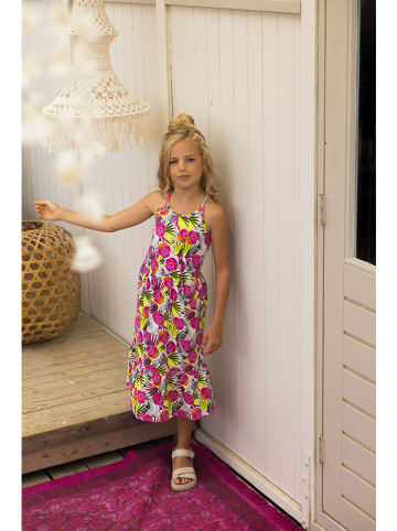 B.Nosy Kleid in Pink/ Gelb/ Creme