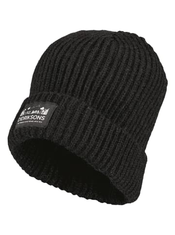 Didriksons Czapka beanie "Bus" w kolorze czarnym