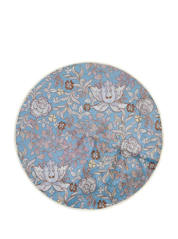 Essenza Dywan "Ophelia" w kolorze niebiesko-szaro-beżowym - Ø 90 cm