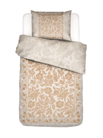 Essenza Satijnen beddengoedset "Maere" beige/okergeel
