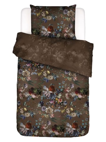 Essenza Komplet pościeli "Isabelle" w kolorze brązowym ze wzorem