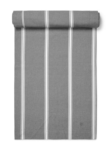 Marc O´Polo Tischläufer "Lovon" in Grau/ Weiß - (L)350 x (B)50 cm