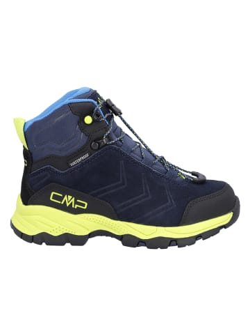 CMP Skórzane buty trekkingowe "Melnick" w kolorze granatowym