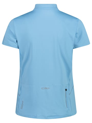 CMP Koszulka kolarska w kolorze błękitnym