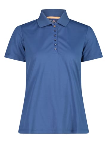 CMP Koszulka funkcyjna polo w kolorze niebieskim