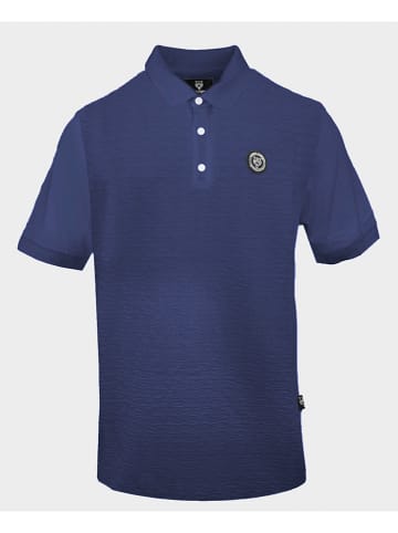 Plein Sport Koszulka polo w kolorze niebieskim