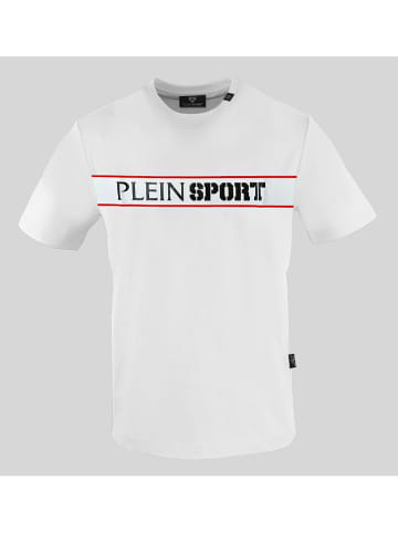 Plein Sport Koszulka w kolorze białym